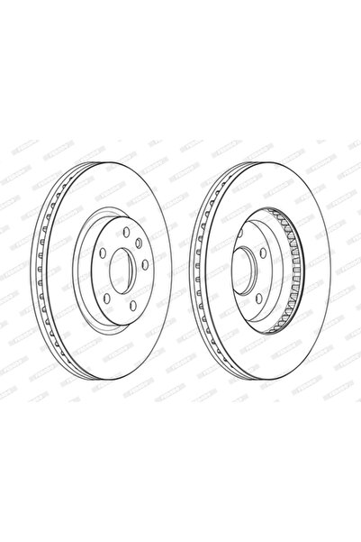 FERODO Disc Frana Ford Mondeo 5