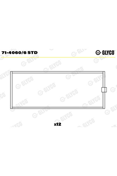GLYCO Cuzineti Biela Renault Trucks Premium 2 Volvo B11/Fm