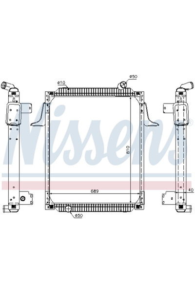 Nissens Radiator Racire Motor Renault Trucks Premium