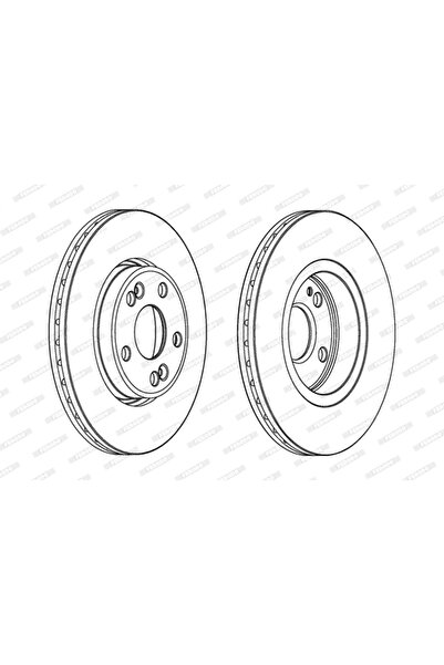 FERODO Disc Frana Renault Espace 3/Kangoo / Grand Kangoo 2/Kangoo Express