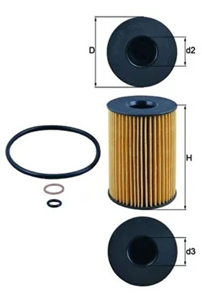 KNECHT Filtru Ulei Alpina B5/B6/B7 Bmw 5/6/7 2006-2023