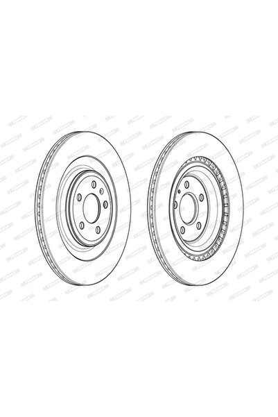 FERODO Audi A6 C7/A7/A8 D4 Brake Disc