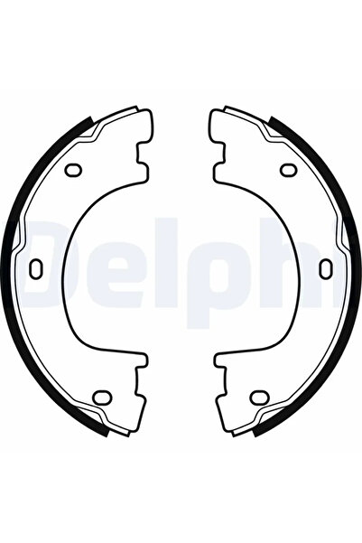 DELPHİ Комплект спирачни челюсти Mercedes-Benz Sprinter 3.5-T каросерия/Sprin...