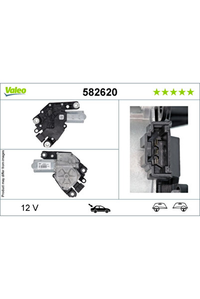 VALEO Motor Stergator Spate Mercedes-Benz Clasa 5/Vito Mixto/Vito Tourer