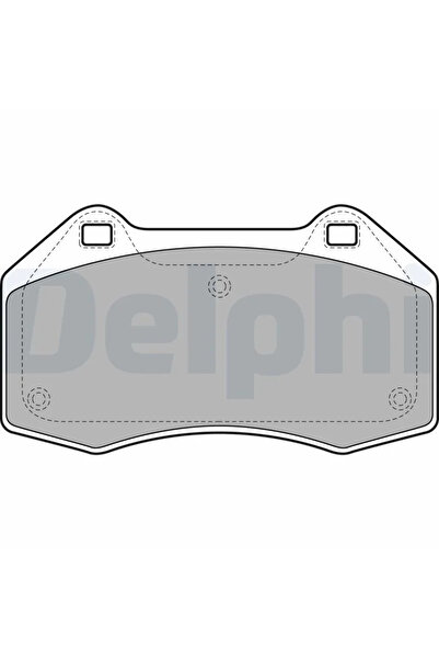 DELPHİ Set Placute Frana Frana Disc Alpine A110 2 Renault Clio 3/Megane 2/Meg...