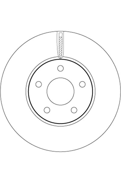 TRW Disc Frana Ford Focus 4
