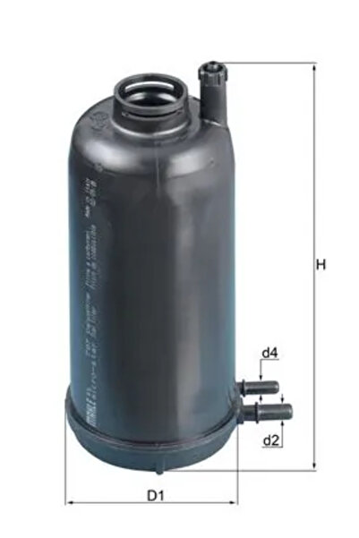 KNECHT Filtru Combustibil Iveco Daily 4 Bus/Daily 4 Caroserie/Daily 4 Platou ...