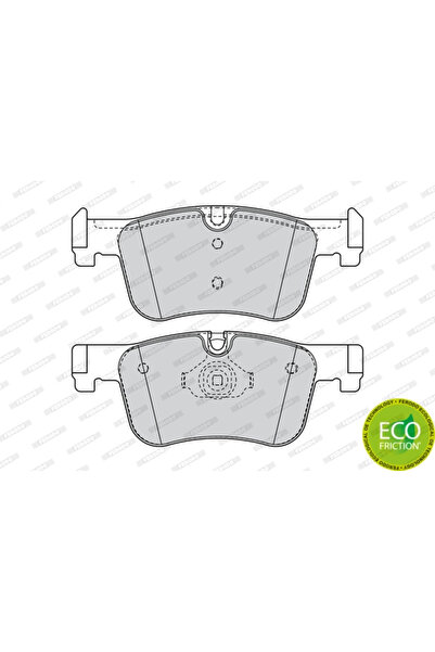 FERODO Set Placute Frana Frana Disc Bmw 1/2 Cupe/3