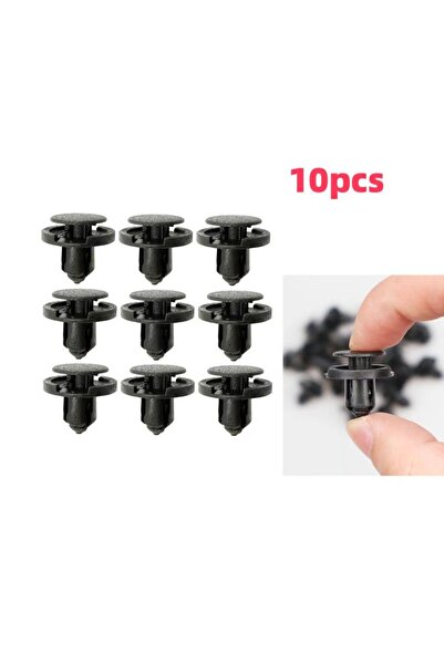 Choice 10 قطع سوداء 10/20/50 قطعة قطر 8 مم مشابك بطانة لوحة باب السيارة السود...
