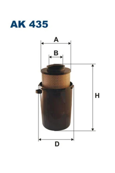 Filtron Filtru Aer Mercedes-benz T1 Caroserie (b602) 1988-1996 Benzina