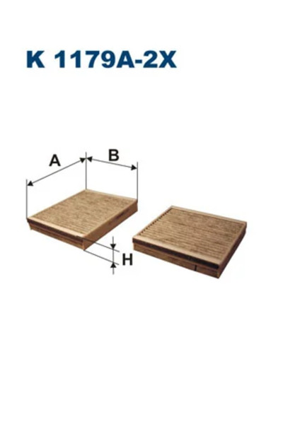 Filtron Filtru Aer Habitaclu Citroen C3 2/DS3 Peugeot 207/208 1
