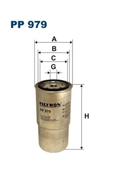 Filtron Filtru Combustibil Hyundai Highway Van 2001-2004 Diesel