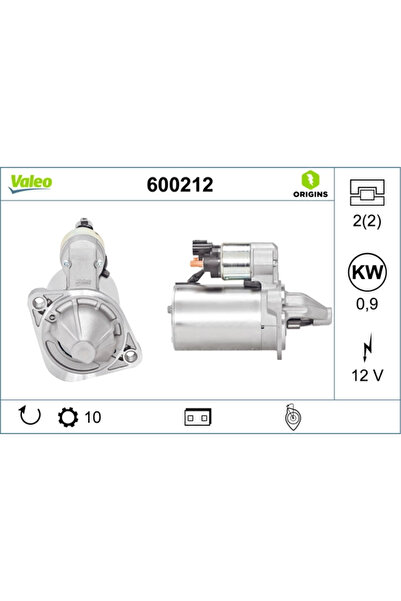 VALEO Starter Hyundai Accent 4/Elantra 5 Limuzina/Elantra 6 Limuzina Hyundai ...