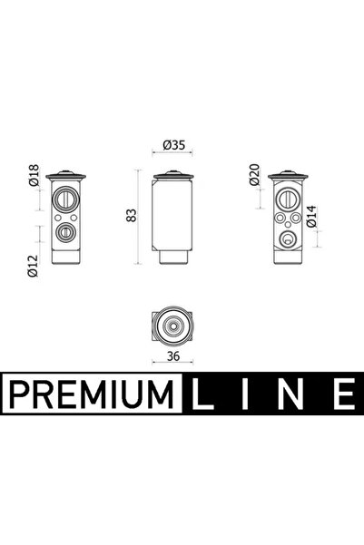 MAHLE Supapa Expansiune, Clima Ave148000P Volvo Fh