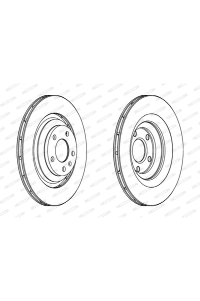FERODO Disc Frana Audi A6 Allroad C6/A6 C6