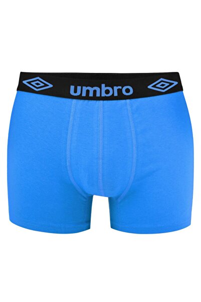 UMBRO Men's Cotton Boxers, Logo, Multicolor, set of 4 pieces.
