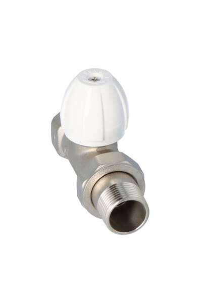 Other Straight nickel-plated ACTIV radiator valve, 34 inches PS