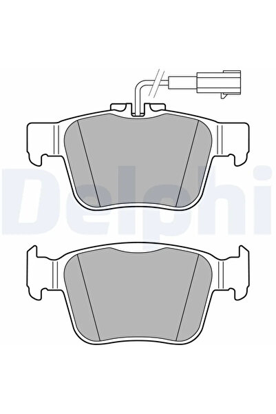 DELPHİ Set Placute Frana Frana Disc Alfa Romeo Giulia/Stelvio Maserati Ghibli...