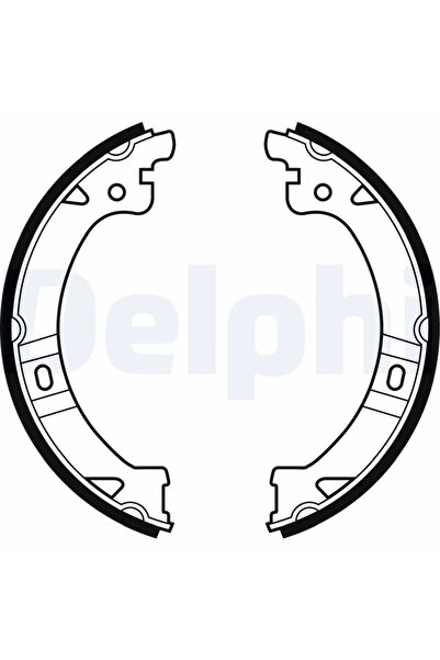 DELPHİ Brake Shoe Set Handbrake Chrysler Grand Voyager 5/Ram Van Van/Voyager