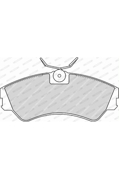 FERODO Set Placute Frana Frana Disc Vw Transporter T4 Bus/Transporter T4 Caro...