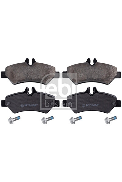 FEBI BILSTEIN Комплект спирачни накладки дискови спирачки заден мост Mercedes...
