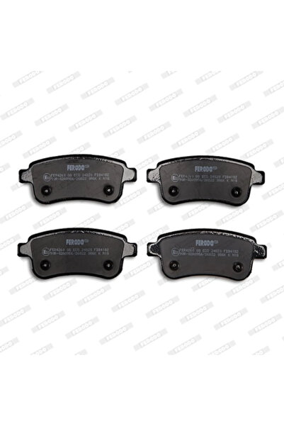 FERODO Brake Pad Set Disc Brake Renault Megane 3/Megane Cc/Scenic 3