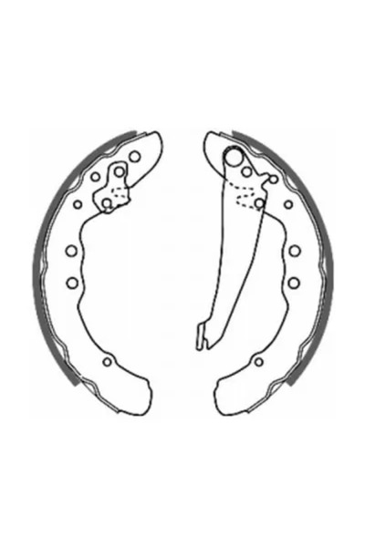 Abe Set Saboti Frana Puntea Spate Audi 100 C2/100 C3/100 C4 Vw Golf 2