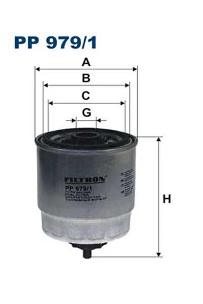 Filtron Filtru Combustibil Hyundai Accent Ii Limuzina (lc) 2002-2005 Diesel