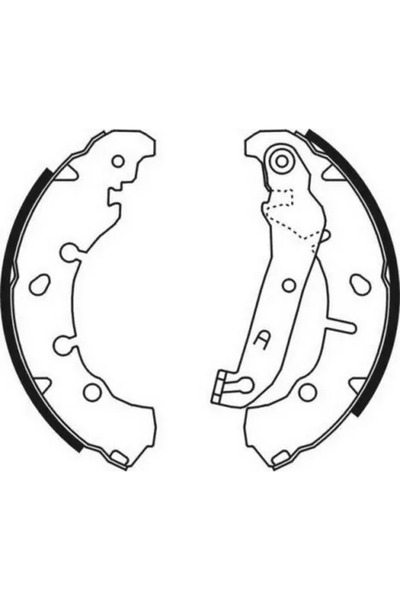 Abe Set Saboti Frana Puntea Spate Ford Fiesta 4/Fiesta 5/Fiesta Autoutilitara...