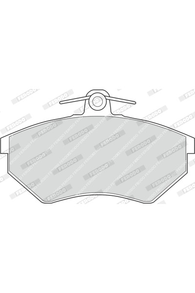 FERODO Set Placute Frana Frana Disc Audi 80 B2 Limuzina/90 B2/Coupe B2 Vw Cor...