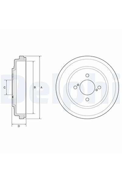 DELPHİ Tambur Frana Suzuki Swift 5