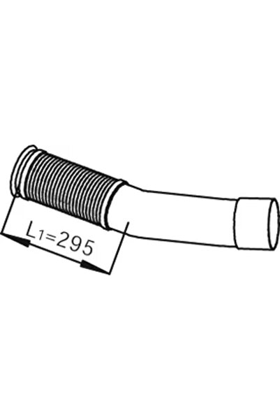 Dinex Racord Evacuare Fata Mercedes-Benz Actros