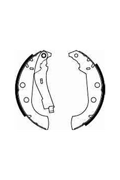 TRW Set Saboti Frana Citroen Xsara/Zx Peugeot 306/405 1/405 2