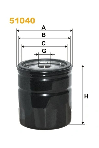 Wix Filters Filtru Ulei Opel Corsa A/Kadett D/Kadett E