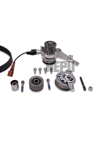 HEPU Set Pompa Apa + Curea Dintata Audi A3/A4 Allroad B9/A4 B9 Seat Leon