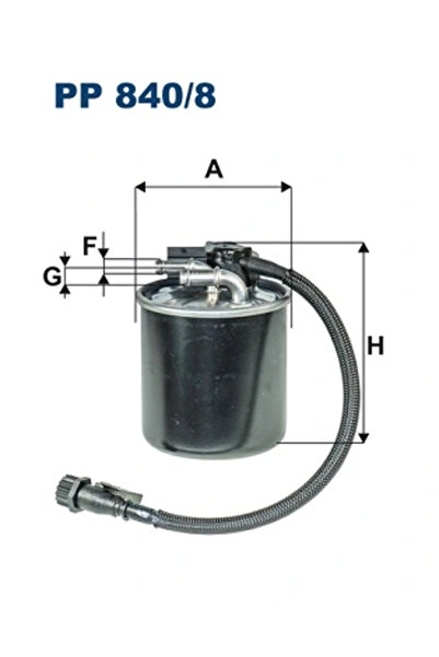 Filtron Filtru Combustibil Mercedes-Benz C-Class/E-Class/Glk-Class