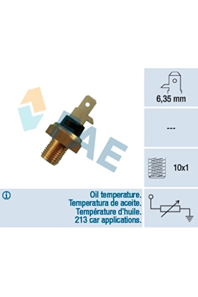 FAE Sensor, Oil Temperature Vw Corrado (53i) 1989-1995 Petrol