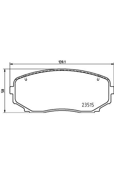 Brembo Set Placute Frana Frana Disc Mitsubishi Eclipse Cross/Outlander 3
