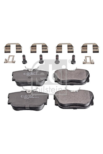 FEBI BILSTEIN Комплект спирачни накладки за дискови спирачки за заден мост VW...