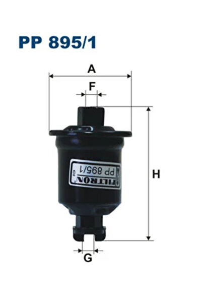 Filtron Filtru Combustibil Mitsubishi Carisma/Colt 5/Lancer 6