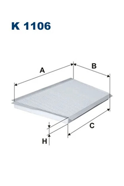 Filtron Filtru Aer Habitaclu Mercedes-Benz C-Class/Clk
