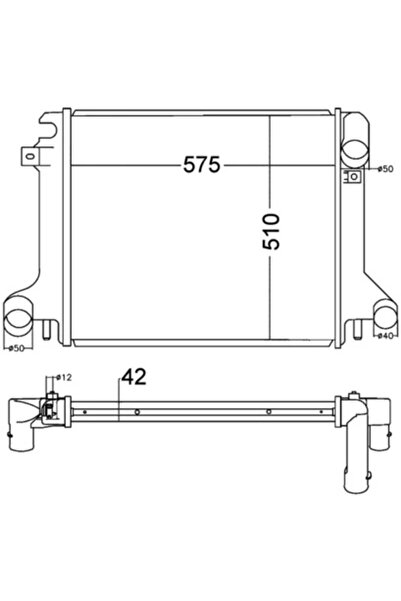 MAHLE Radiator Racire Motor Mercedes-Benz Atego