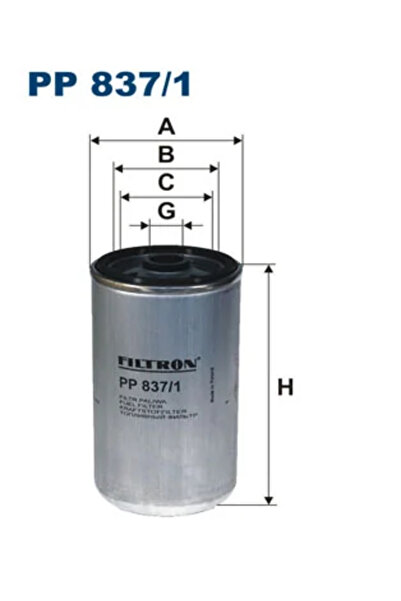 Filtron Fuel filter FENDT Favorit 1993-1999