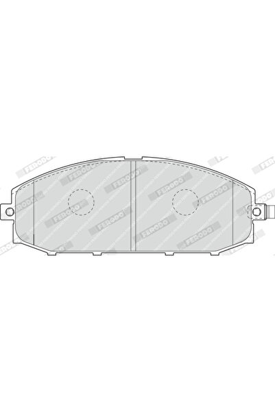 FERODO Комплект спирачни накладки за дискови спирачки Nissan Patrol Gr 5