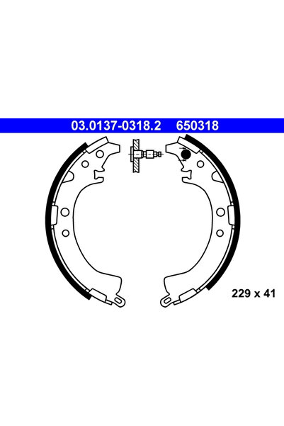 Ate Set Saboti Frana Toyota Camry/Rav 4 1/Rav 4 2 1991-2005