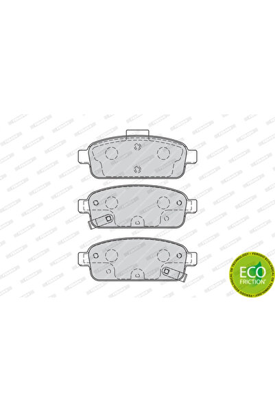 FERODO Brake Pad Set Disc Brake Chevrolet Cruze/Orlando/Volt Opel Ampera/Astr...