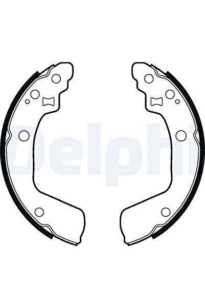 DELPHİ Комплект спирачни накладки за Suzuki Swift 3