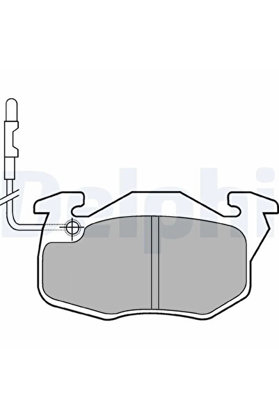 DELPHİ Brake Pad Set Disc Brake Peugeot 205 1 Renault 11/18/9
