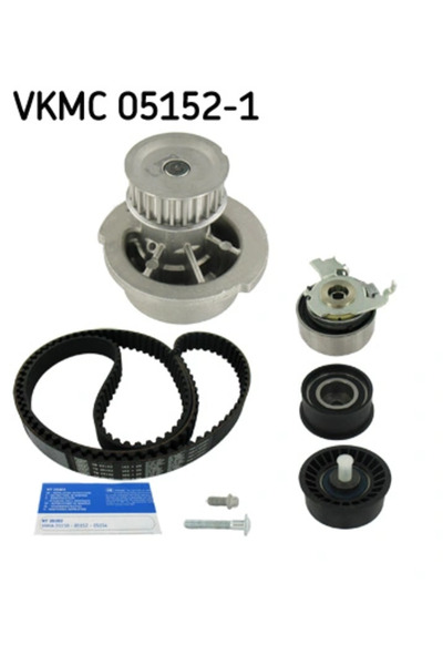 SKF Water pump + timing belt kit OPEL ASTRA G closed body/station wagon (F70) 1998-2005