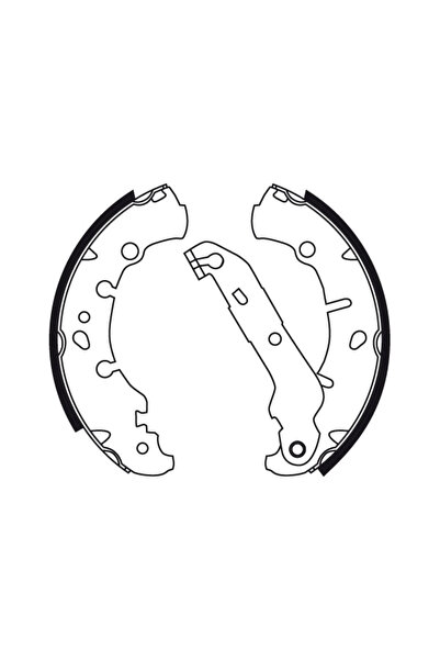 TRW Set Saboti Frana Ford Fiesta 4/Fiesta 5/Fiesta Autoutilitara 1995-2012